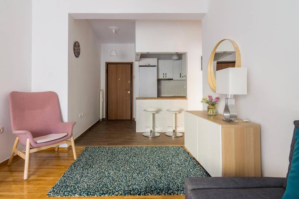 Brand New Decorated Flat For 4 Ppl In Pagrati Appartement Athene Buitenkant foto